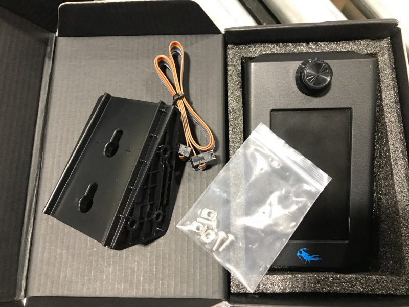 Photo 1 of Creality Official Ender 3 V2 Screen Kit Intelligent 4.3 inch Color HD LCD Display Screen Replacement Screen Upgrade Kit with Mass Memory User Friendly Interfacefor Ender 3 V2 3D Printer 