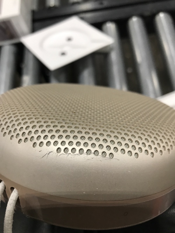 Photo 3 of Bang & Olufsen Beosound A1 (2nd Generation) Wireless Portable Waterproof Bluetooth Speaker with Microphone, Grey Mist Grey Mist Speakers