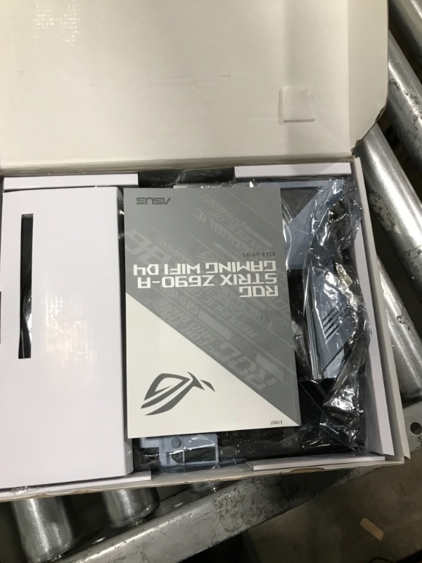 Photo 1 of ASUS ROG Strix Z690-A Gaming WiFi D4 LGA1700(Intel® 12th Gen) ATX Gaming Motherboard(PCIe 5.0,DDR4,16+1 Power Stages,WiFi 6,2.5 Gb LAN,BT v5.2,Thunderbolt 4,4xM.2 and Front USB 3.2 Gen 2x2 Type-C)