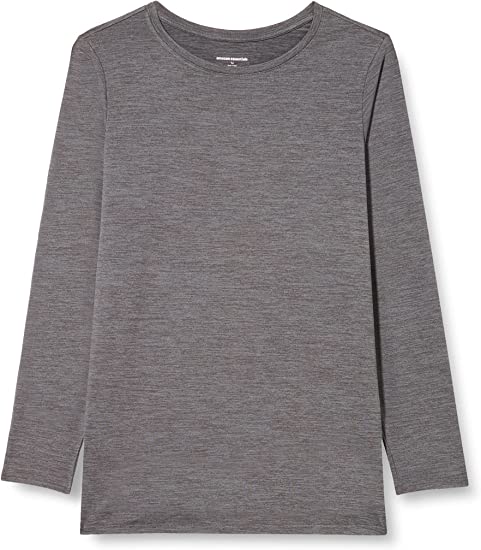 Photo 1 of [Size L]  Long Sleeve Knit Top Shirt- Grey