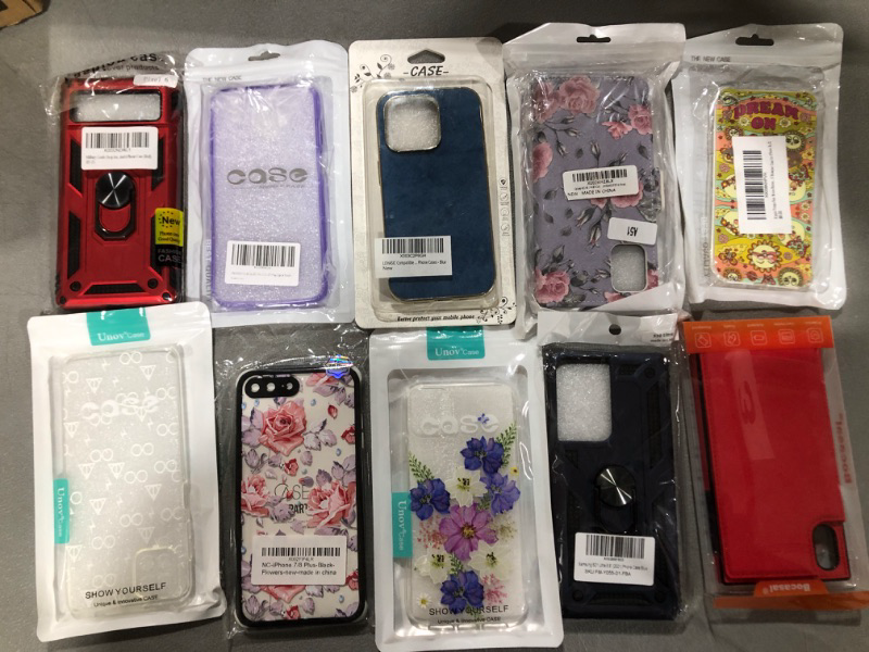 Photo 1 of Phone Case Box Lot- Various Models and Designs!!!
