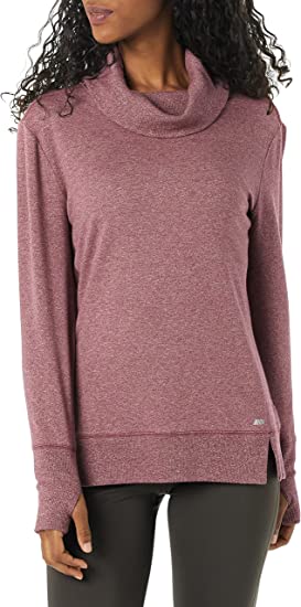 Photo 1 of [Size M] Amazon Essentials Women's Studio Terry Long-Sleeve Funnel Neck Sweatshirt