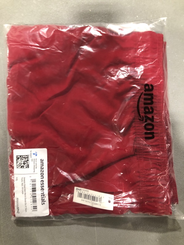 Photo 2 of [Size 2XL] Amazon Essentials Men's 9" Quick-Dry Swim Trunk XX-Large Red