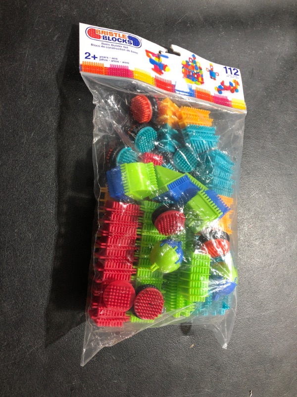 Photo 1 of Battat Bristle Blocks Basic 112 Piece Set
