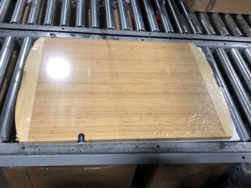 Photo 2 of 30x20 Bamboo Extra Large Cutting Board- Use as a Charcuterie Board, Butcher Block, Over Sink Cutting Board, Brisket Cutting Board, Rv Stove Top Cover, Noodle Board Stove Cover, Meat Cutting Board