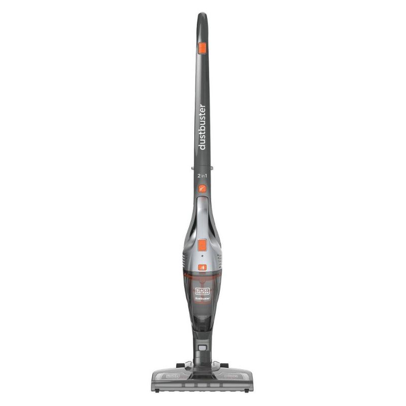 Photo 1 of BLACK+DECKER POWERSERIES Cordless Stick Vacuum Cleaner & Hand Vac 2-in-1 Titanium Gray (HSVB420J)
