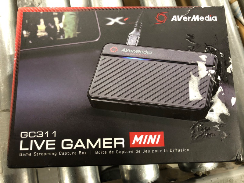 Photo 4 of AVerMedia Live Gamer Mini Capture card, Video Stream and Record Gameplay in 1080p60 with HDMI pass-thru, Plug & Play, on OBS, Xbox series x/s, PS5, Nintendo Switch, Windows 11 / MacOs12 (GC311)