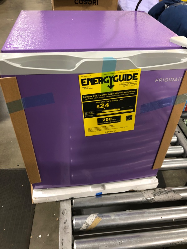 Photo 1 of Frigidaire 1.6 Cu. Ft. Single Door Compact Refrigerator EFR115 Purple
