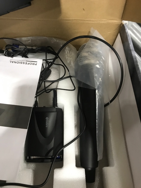 Photo 1 of D Debra Audio D-440 !!!UHF 4-Channel Wireless Microphone System with 4 Cordless Mics, Home Karaoke KTV Set, Ideal for Party, Church, Weddings, Stage, DJ, Outdoor, 300 Ft (2 Handheld & 2 Bodypack)