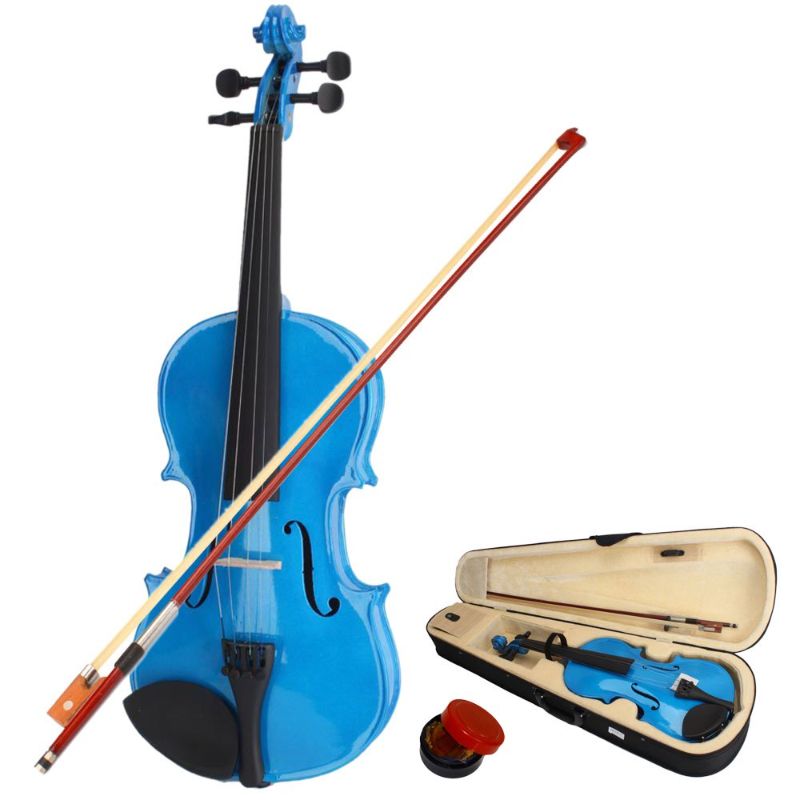 Photo 1 of 4/4 Violin, Premium Acoustic Violin, Basswood Violin For Beginner Violinist, Professional Student, Violin Kit
