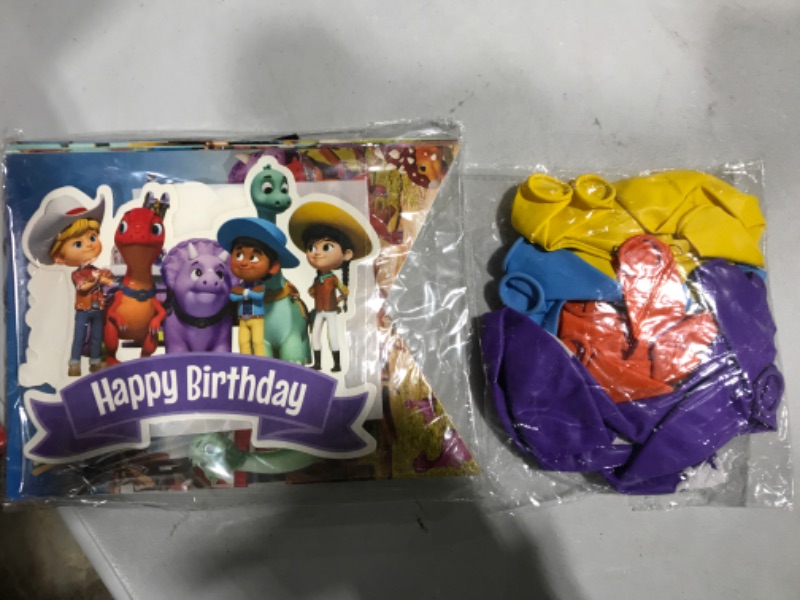 Photo 1 of 32 PCS Dino ranch birthday 