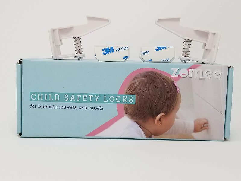 Photo 1 of Child Safety Cabinet Locks 10 Pack– 