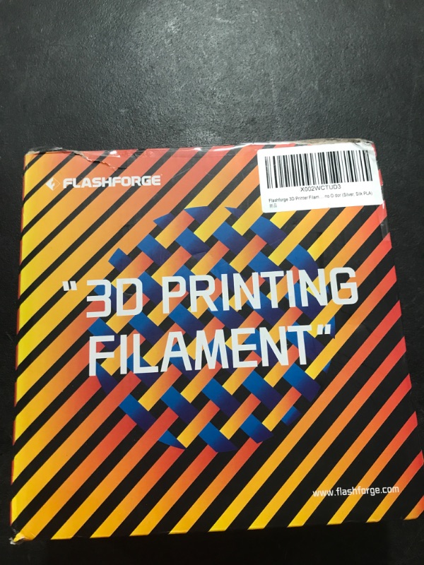 Photo 2 of 3D Printer Filament Silk PLA 1.75mm, 3D Printing Filaments 1kg Spool-Dimensional Accuracy +/- 0.02mm, Environmental Friendliness, no Smoke and no Odor (Silver, Silk PLA) 