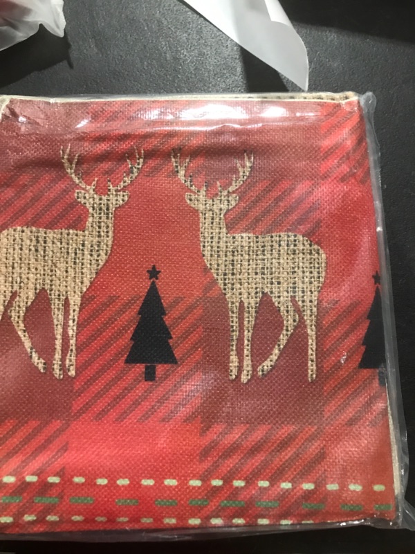 Photo 2 of Christmas Pillow Covers 18x18 Retro