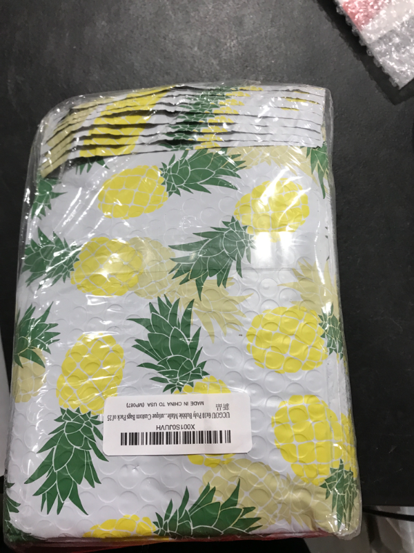 Photo 2 of Bubble Mailers 6x10 Inch Pineapple Designer 