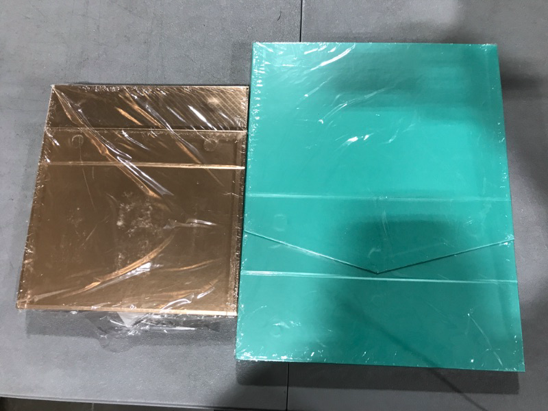 Photo 2 of [2 Sets] DIY Gift Boxes- Seafoam and Gold