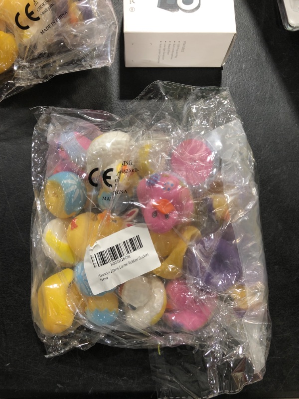 Photo 2 of 20Pcs Easter Rubber Duckies Toys,