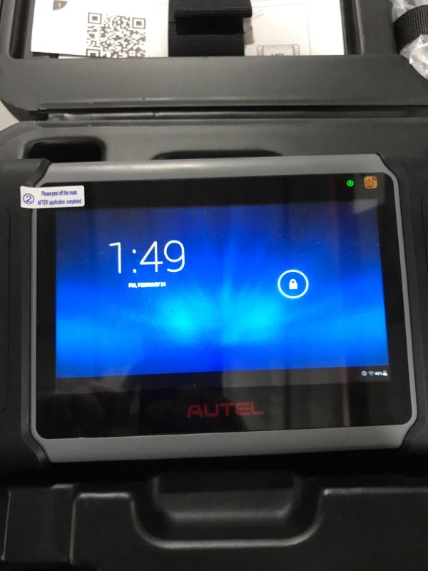 Photo 1 of Autel MaxiCOM MK808S-TS OBD2 Scanner: 2023 Bidirectional & TPMS Programming/Relearn Tool with 28 Service, OE-Level TPMS Retrofit, All-System Diagnoses, Upgrade of MK808TS/MK808BT/TS601, FCA AutoAuth