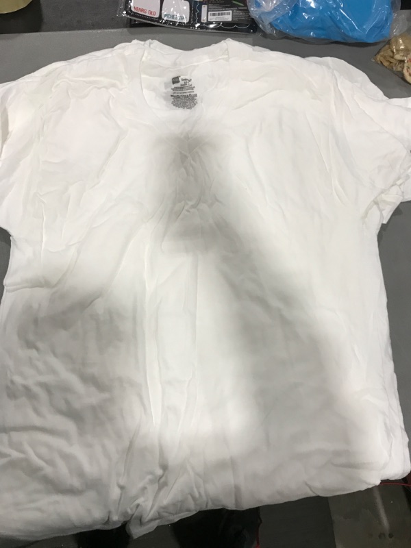 Photo 2 of [Size L] Hanes White Tees- 6 Pack
