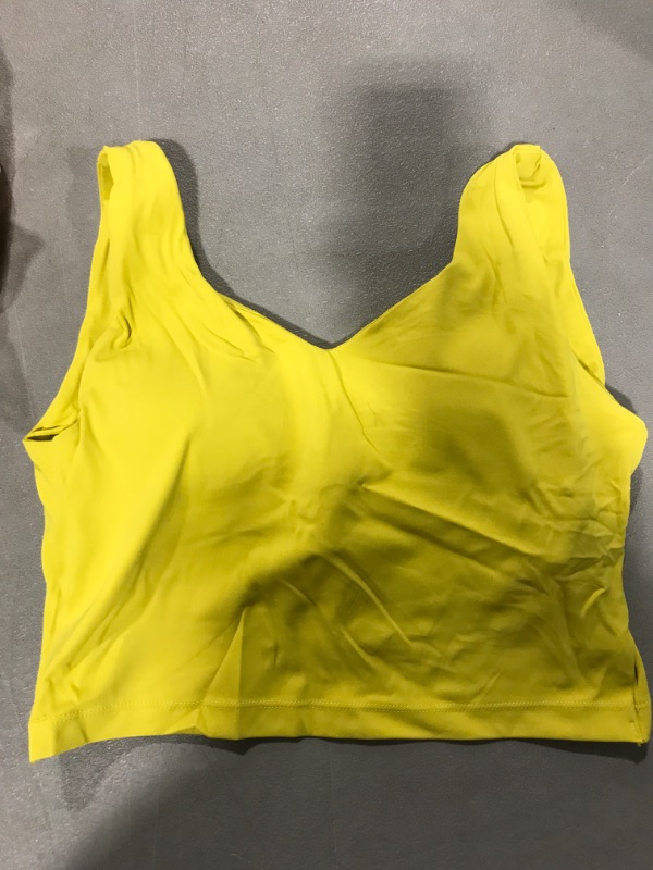 Photo 1 of [Size L] Women's Crop Top- Yellow