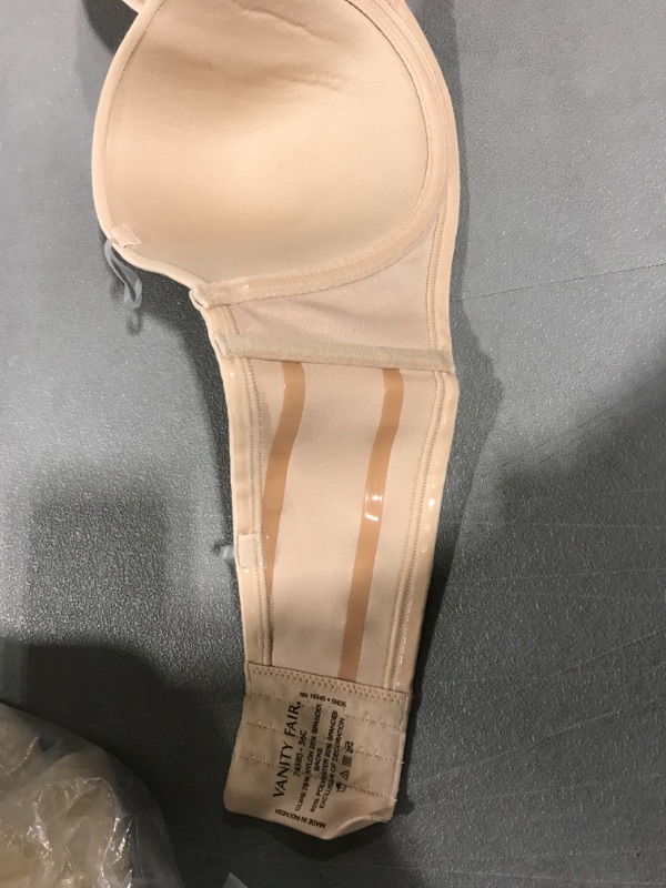 Photo 2 of [Size 36C] Vanity Fair Strapless Bra- Nude