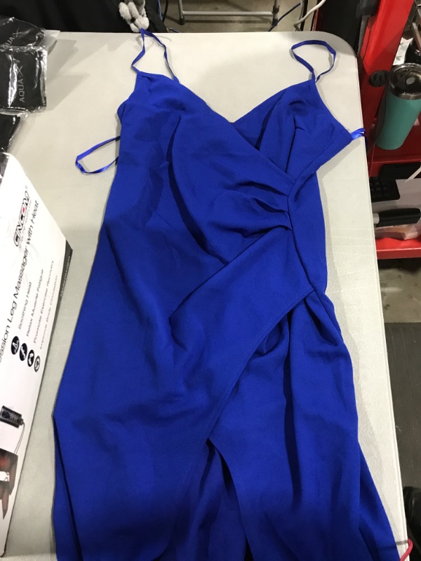 Photo 2 of [Size L] Windsor Gown- Royal Blue- Spaghetti Strap