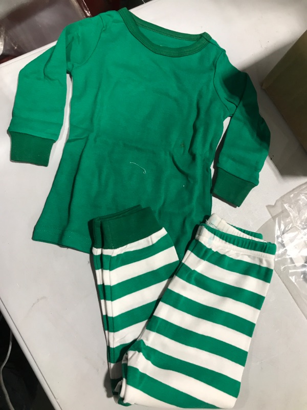 Photo 1 of 2 PIECE TODDLER OUTFIT SIZE 18-24M GREEN 