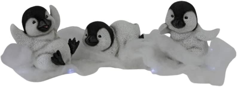 Photo 1 of 3 PCHOME DECOR Midlee Christmas Penguin Stairway Holiday Decoration (Set of 3)
