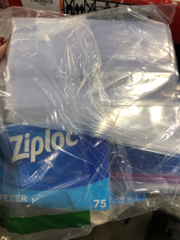 Photo 2 of Ziploc Gallon Food Storage Freezer Bags, Grip 'n Seal Technology for Easier Grip, Open, and Close, 60 Count