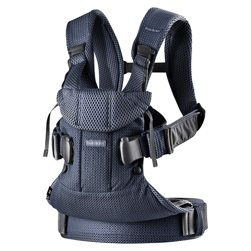 Photo 1 of Baby Bjorn Mesh Carrier Blue