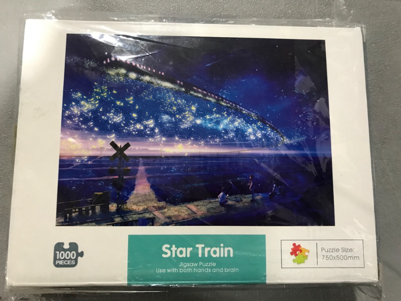 Photo 2 of 1000pc Star Train Puzzle