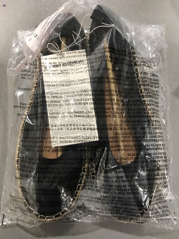 Photo 1 of [Size 12] Amazon Essentials Women's Espadrille Ballet Flat - Black