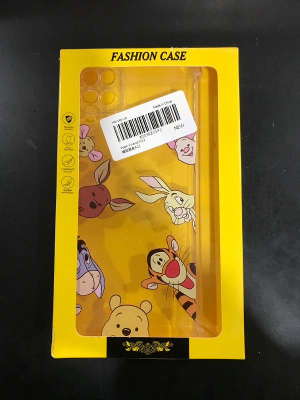 Photo 2 of  Samsung Galaxy A12 Cartoon Cute 3D Kawaii Soft Cover, Clear Classic Cases for Samsung Galaxy A12 (Winnie Friends)