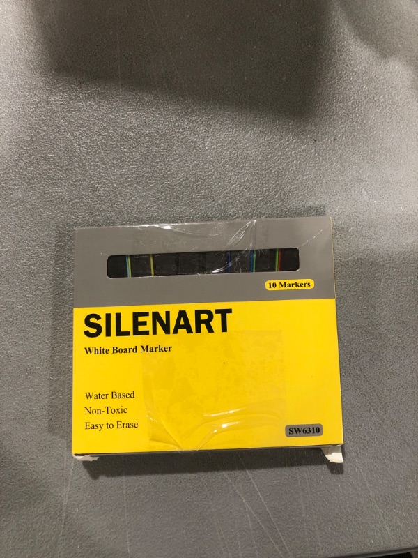 Photo 2 of Magnetic Dry Erase Markers Fine Tip, Small Whiteboard Markers for Kids, Fine Point, Low-Ordor, Dry Erase White Board Pens with Eraser, 10 Pack