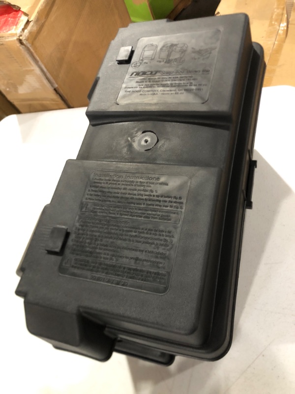 Photo 2 of NOCO Snap-Top HM318BKS Battery Box, Group 24-31 12V Outdoor Waterproof Battery Box 