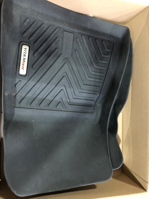 Photo 2 of Only has front 2 Floor MatsYITAMOTOR Floor Mats Floor Liners for 2017-2023 Tesla Model 3