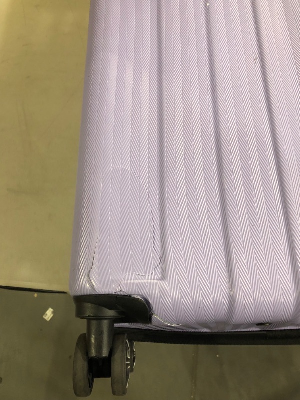 Photo 3 of **See Notes**Traveler's Choice Dana Point Hardside Expandable Luggage Set, Lavender, 3-Piece 