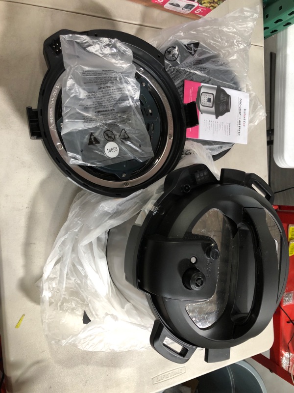 Photo 2 of **PArts Only**Instant Pot 8 qt 11-in-1 Air Fryer Duo Crisp + Electric Pressure Cooker