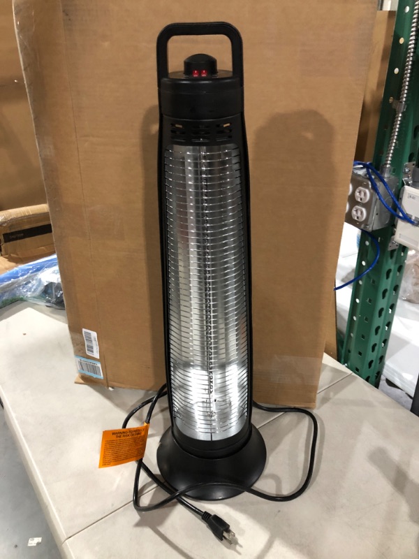 Photo 1 of  Portable Electric Heater Black