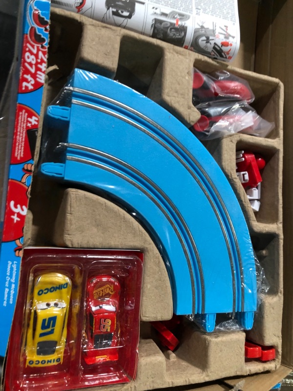 Photo 4 of Carrera First Disney/Pixar Cars - Slot Car Race Track - Includes 2 Cars: Lightning McQueen and 