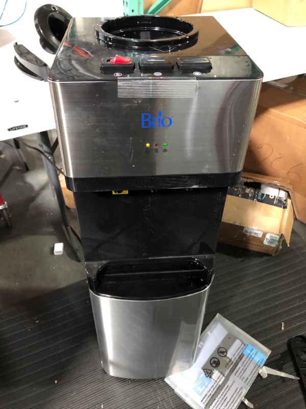 Photo 1 of Brio Limited Edition Top Loading Water Cooler Dispenser Holds 3 or 5gal Bottles