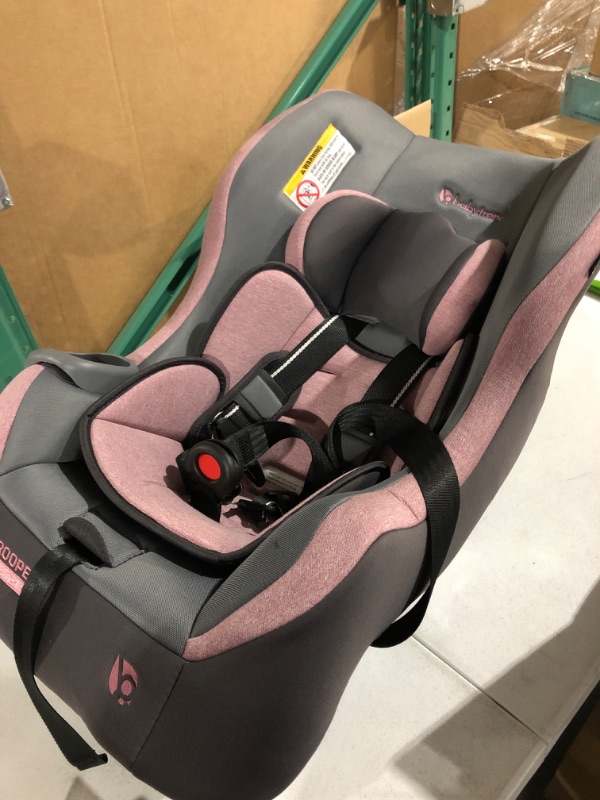 Photo 2 of Baby Trend Trooper 3-in-1 Convertible Car Seat, Cassis Pink