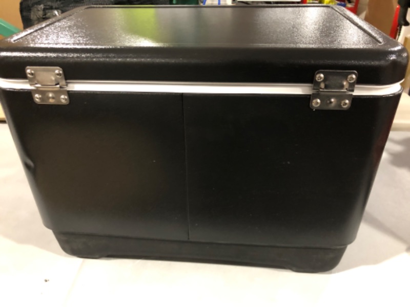 Photo 4 of *Dented item** Igloo 54 Qt Steel Belted Legacy Stainless Steel Cooler Black