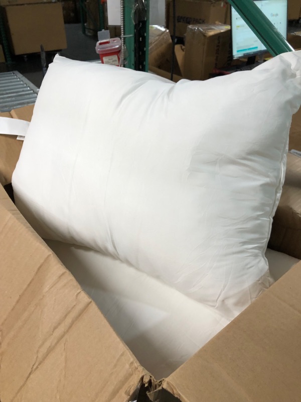 Photo 3 of  Pillows Insert (Pack of 2, White) - 20 x 26 