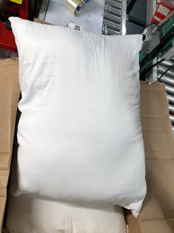 Photo 2 of  Pillows Insert (Pack of 2, White) - 20 x 26 