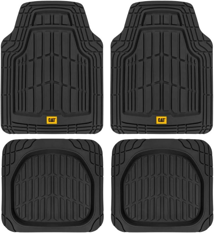 Photo 1 of 4 Piece Rubber Floor Mats for Car **STOCK IMAGE REFERENCE ONLY/SEE PHOTOS**