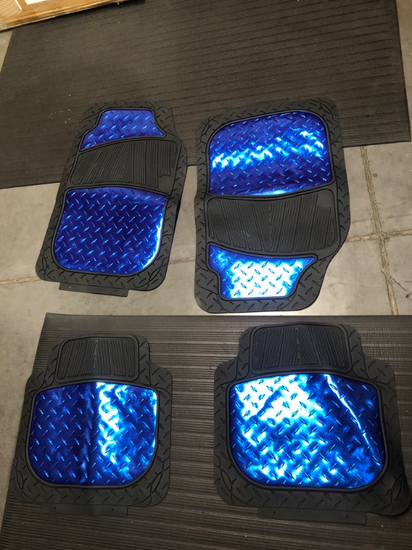 Photo 2 of 4 Piece Rubber Floor Mats for Car **STOCK IMAGE REFERENCE ONLY/SEE PHOTOS**