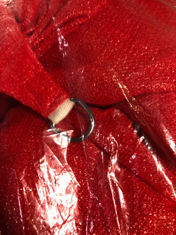 Photo 1 of *USED*Shade&Beyond Sun Canopy Shade Sail 12'x16' Rectangle UV Block RED