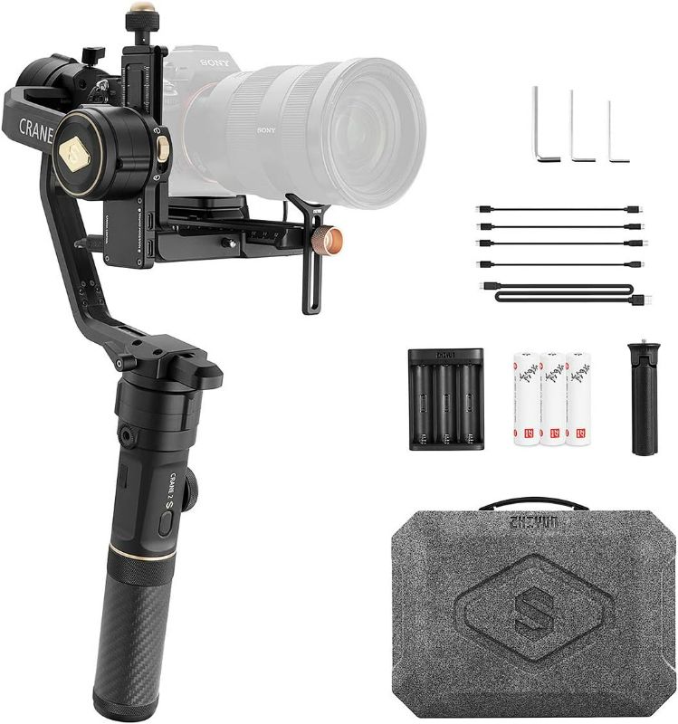 Photo 1 of Zhiyun Crane 2S 3-Axis Gimbal Stabilizers for DSLR &Mirrorless Camera
