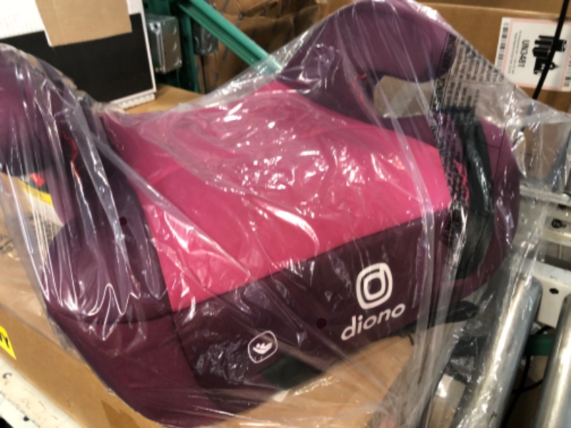 Photo 4 of Diono Solana 2 XL 2022, Dual Latch Connectors, Lightweight Backless Booster Car Seat Pink